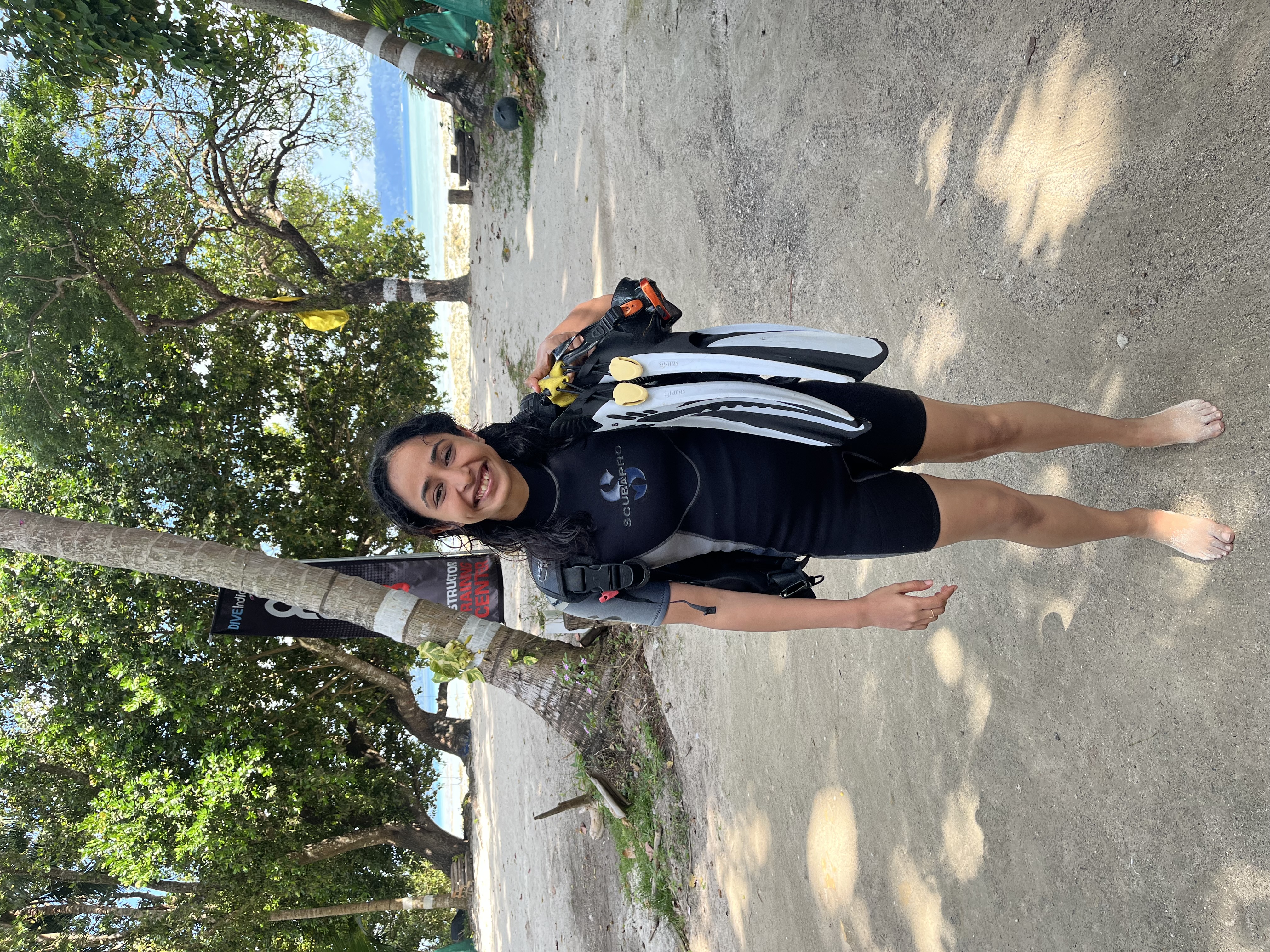 Scuba diving